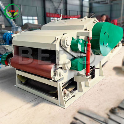 Multifunctional Wood Pallet Shredder Machine 70MM Mesh