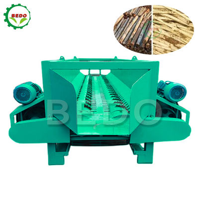 3000KG Carbon Steel Wood Logs Peeling Machine 95% Peeling Rate