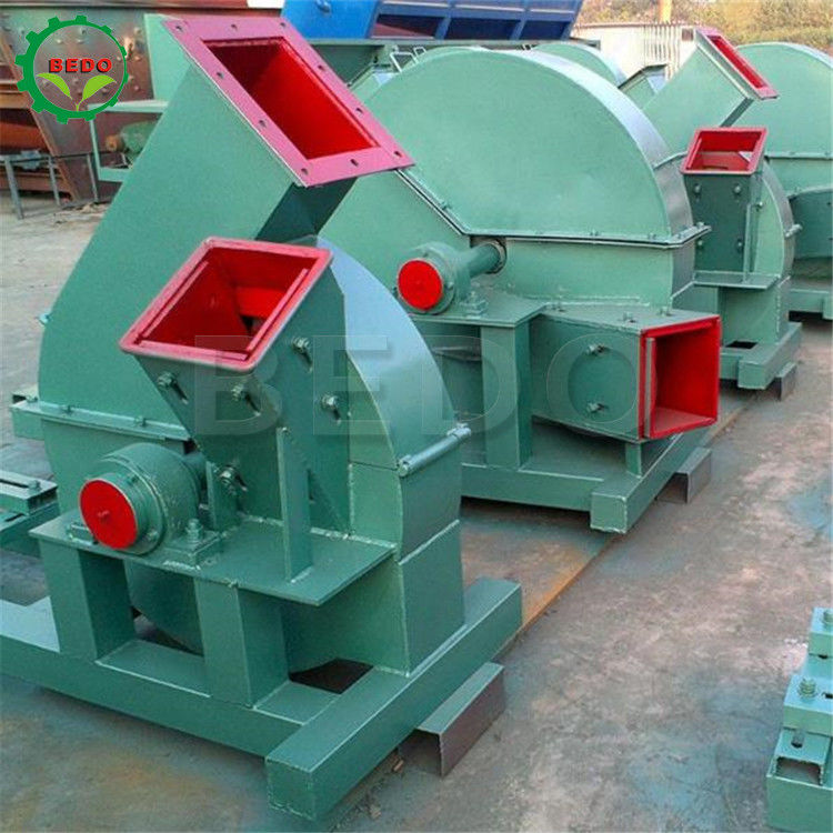 2-4T / H เครื่องบดแผ่นไฟฟ้าขนาดเล็ก เครื่องบดแผ่นไม้ เครื่องบดกิ่งสับสนที่ได้รับการรับรอง CE