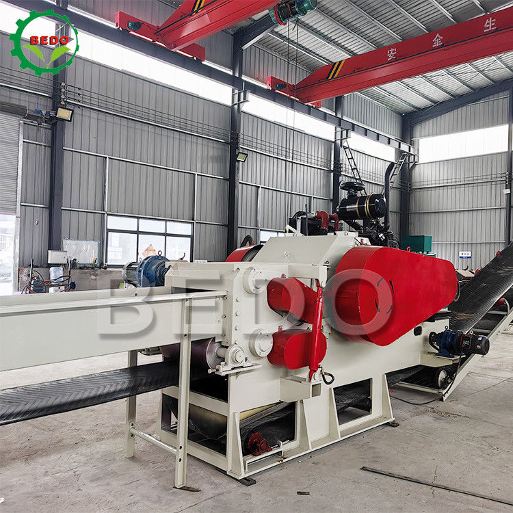 Palm EFB เครื่องย่อยผลไม้เปล่าพวงเครื่องย่อยไม้เครื่องยนต์ดีเซล 110KW สำหรับโรงไฟฟ้าชีวมวล