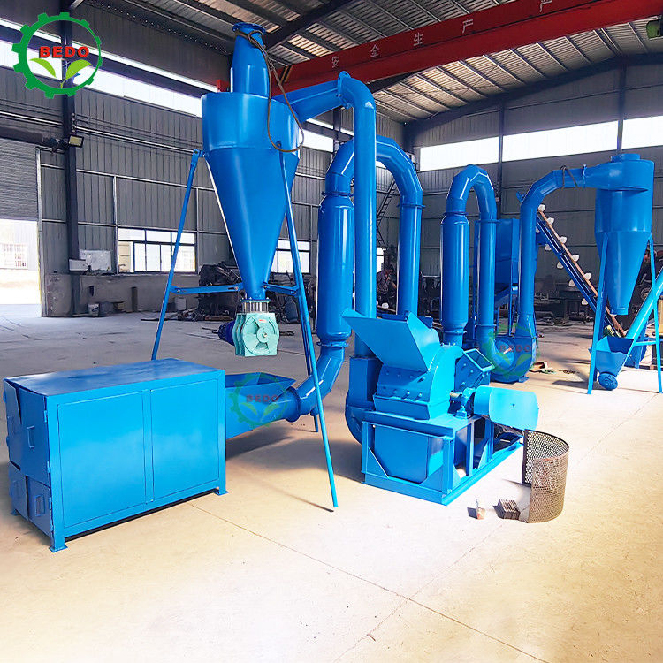 High Efficiency Indirect Heating Airflow Sawdust Dryer Machine RoHS Approved