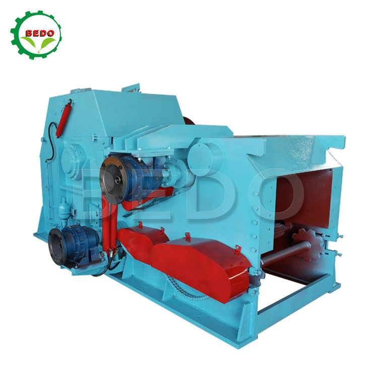 2pcs Blade Self-feeding Wood Chipper Machine Hydraulic Motor for Smooth Operation