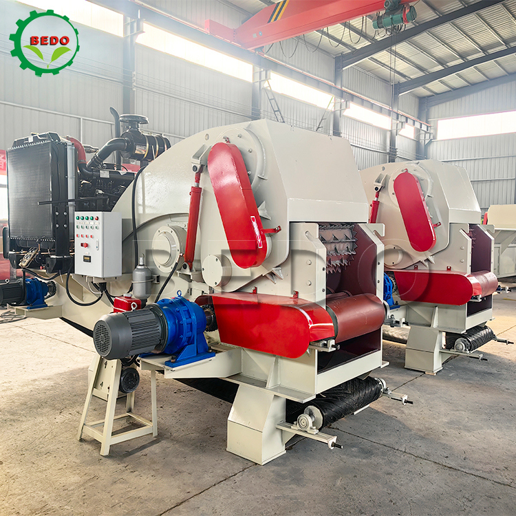 235HP เครื่องฉีกไม้ดิสก์ เครื่องฉีกไม้ที่รวดเร็วและมีประสิทธิภาพ อุปกรณ์ฉีกไม้อุตสาหกรรมป่า