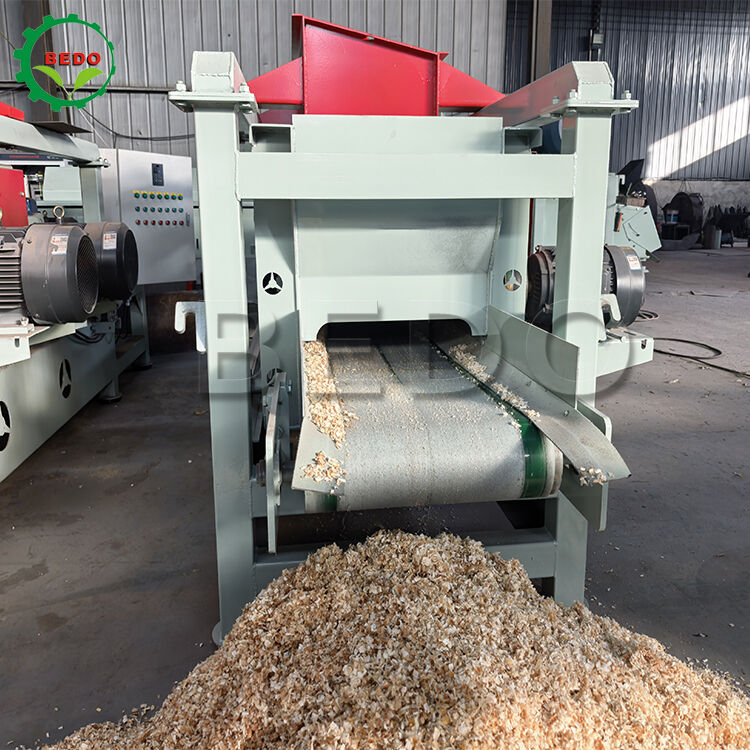 เครื่องไสและเครื่องขูดไม้แบบอัตโนมัติสำหรับงานหนัก 380V ปรับได้ 1-10 มม. สำหรับการแปรรูปไม้