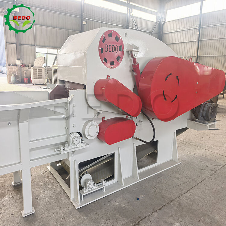 เครื่องบดชีววัตถุดิบคอนกัสฮัสก์ เครื่องบดไฟฟ้า 75KW สําหรับอินโดนีเซีย สายใยโคร่และการผลิตสื่อที่เติบโต