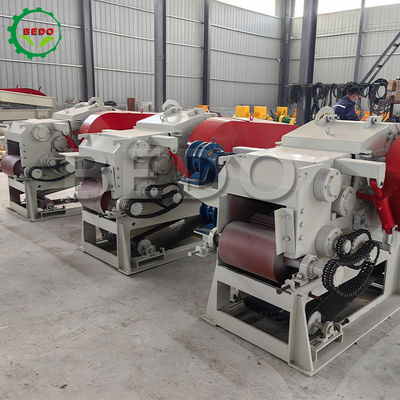 590 รอบ 3-5t/h เครื่องบดไม้ประเภทกลอง รับประกัน 1 ปี