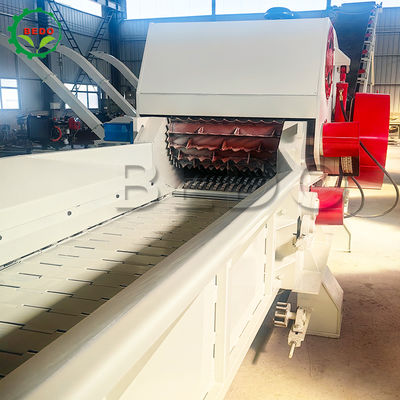 235HP Wood Chipper Machine 700x400mm Inlet 2pcs Blades Heavy Duty Wood Chipping Drum ประเภทเครื่องบดไม้อุตสาหกรรม