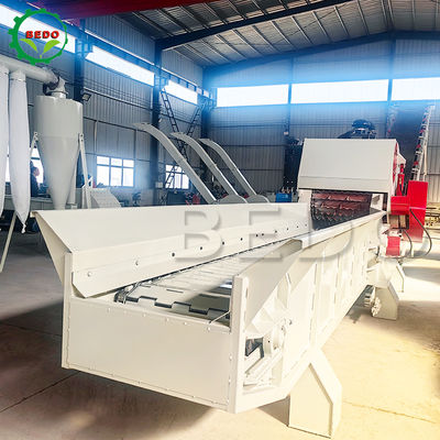 235HP Biomass Wood Chipper Machine 2pcs Blade Drum Type อุตสาหกรรม Shredder อุปกรณ์หนัก