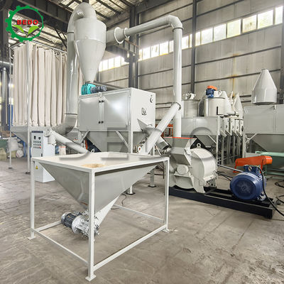 เครื่องแป้งไม้ 50Hz เสียงต่ํา มีขนาดการให้อาหารสูงสุด 8 มม สําหรับการบดปูนไม้ที่ประสิทธิภาพ